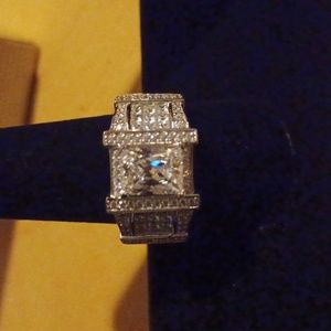 Men's/Women's 9.25 Cubic Zirconia Ring